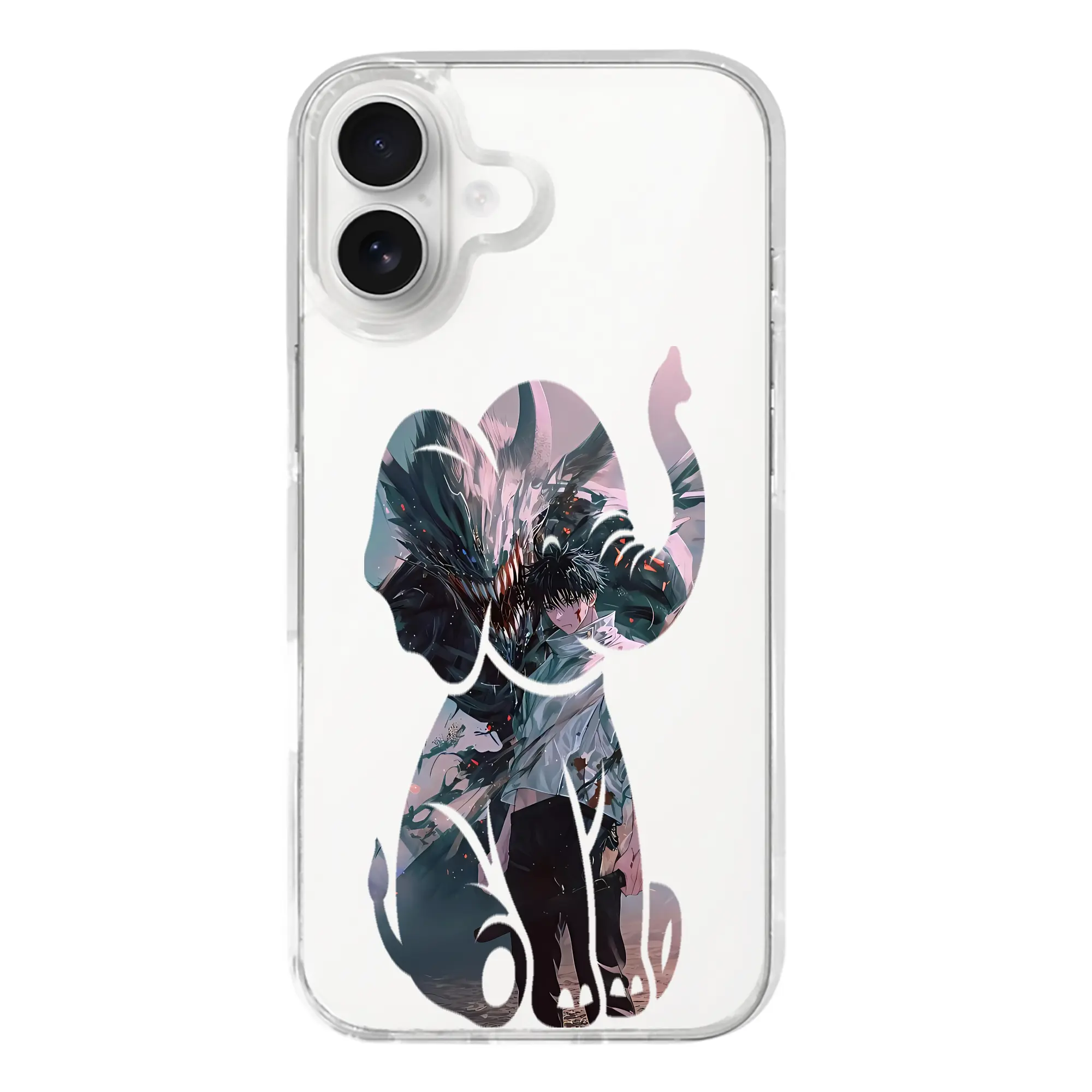 呪術廻戦 グッズ,乙骨 憂太 - iPhone 17シリーズ 透明スマホケース – 薄型・耐衝撃・精密フィット保護カバー